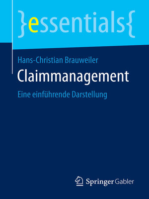 cover image of Claimmanagement